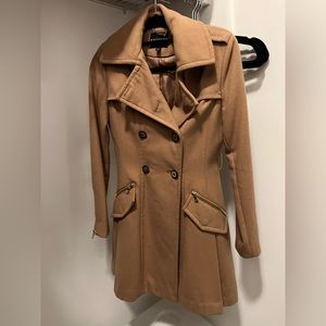 Express Camel Coat